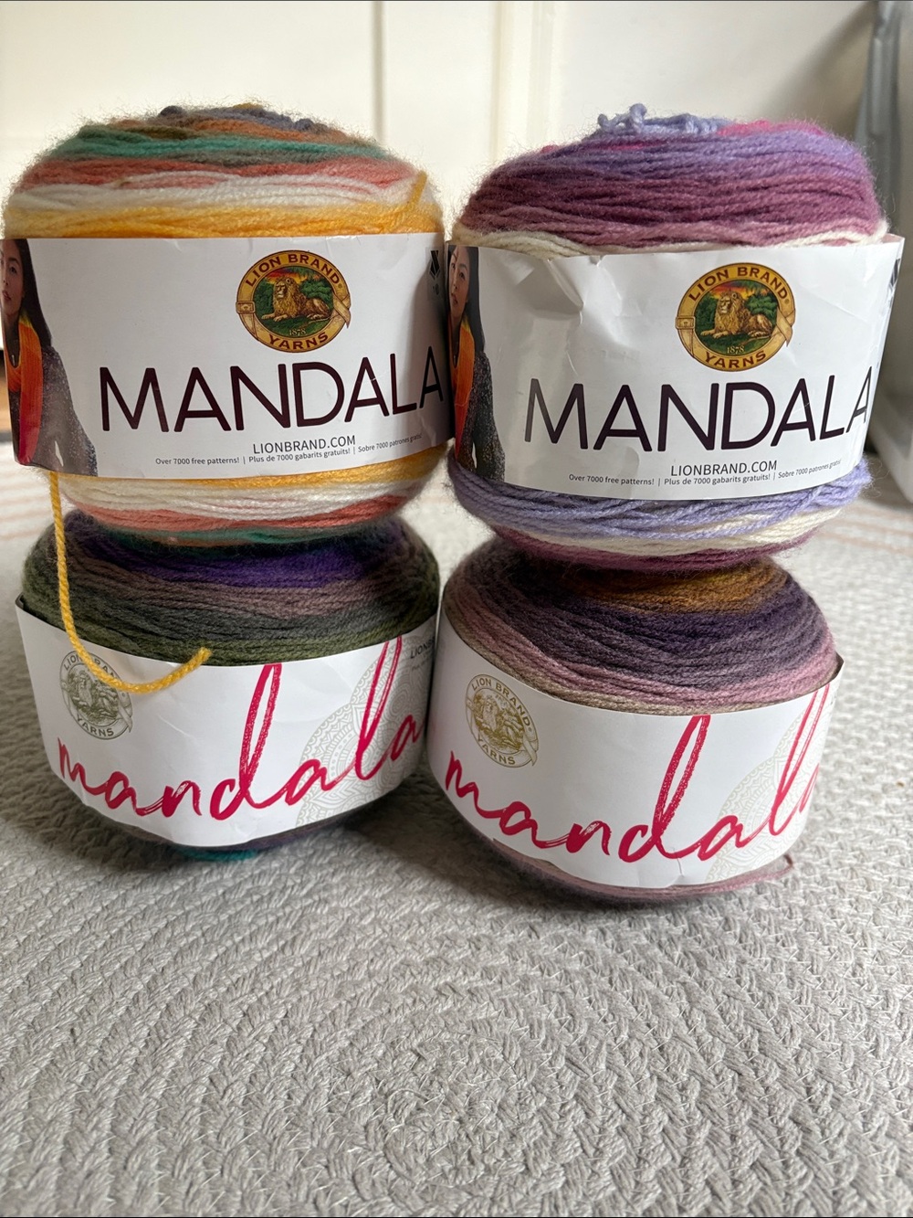 Yarn Destash - Lion Brand Mandala